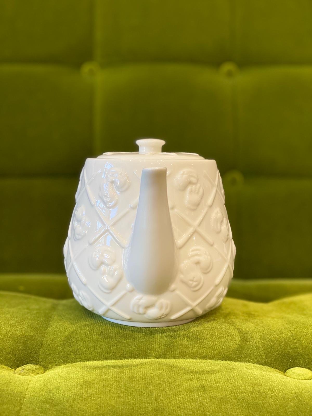 KAWS Ceramic Teapot white