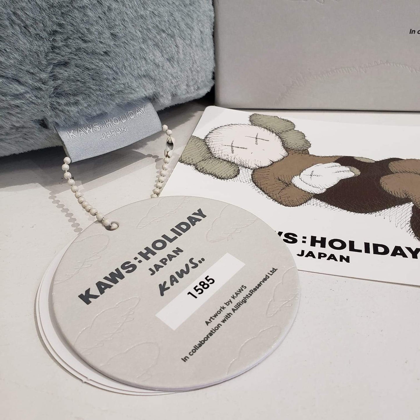 KAWS:HOLIDAY JAPAN 8" Mount Fuji Plush (Grey)