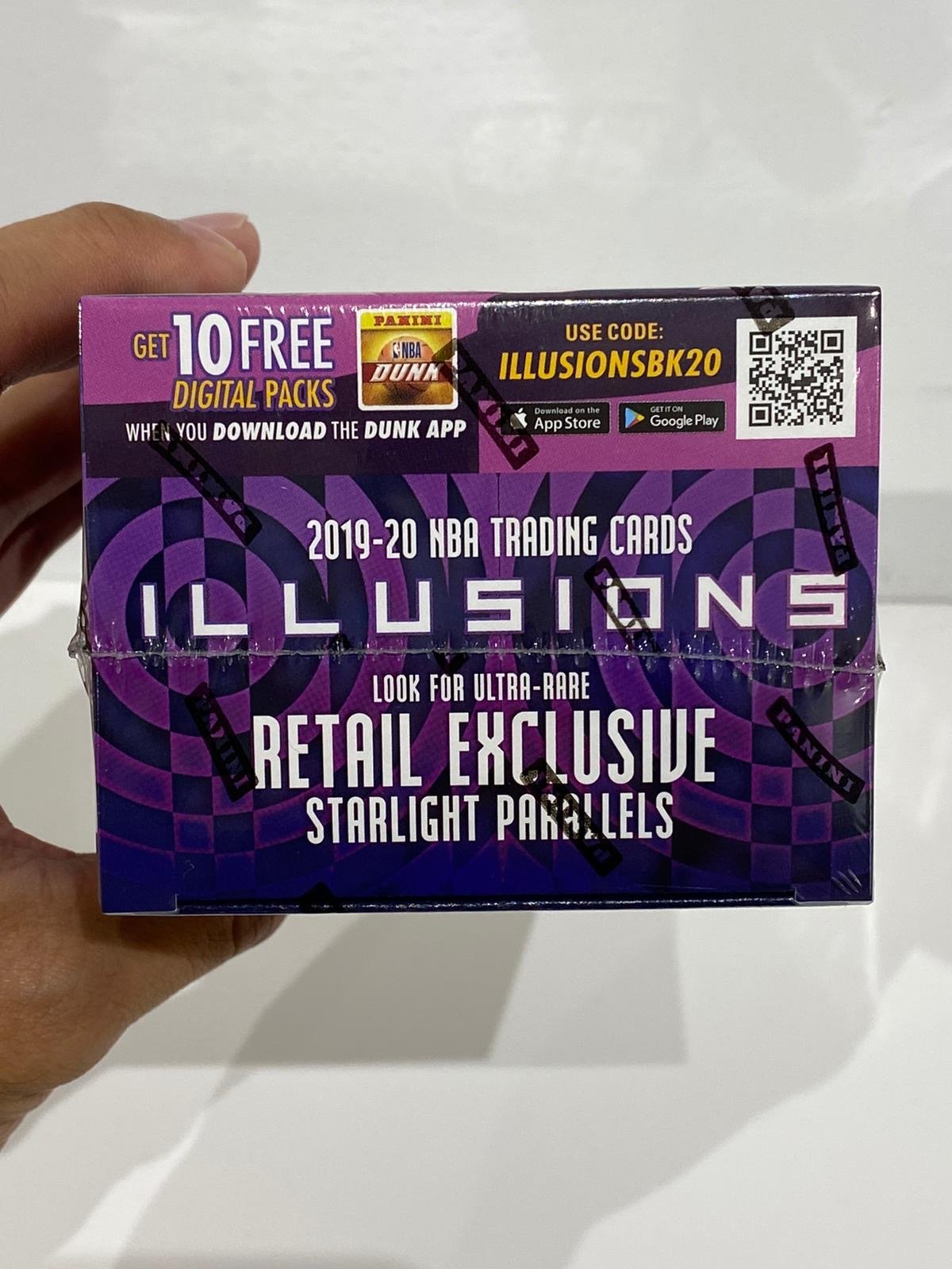 2019-20 PANINI ILLUSIONS BASKETBALL Sealed unopened Blaster Box set