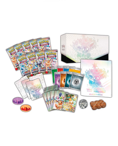 Pokémon Scarlet & Violet Prismatic Evolutions Elite Trainer Box
