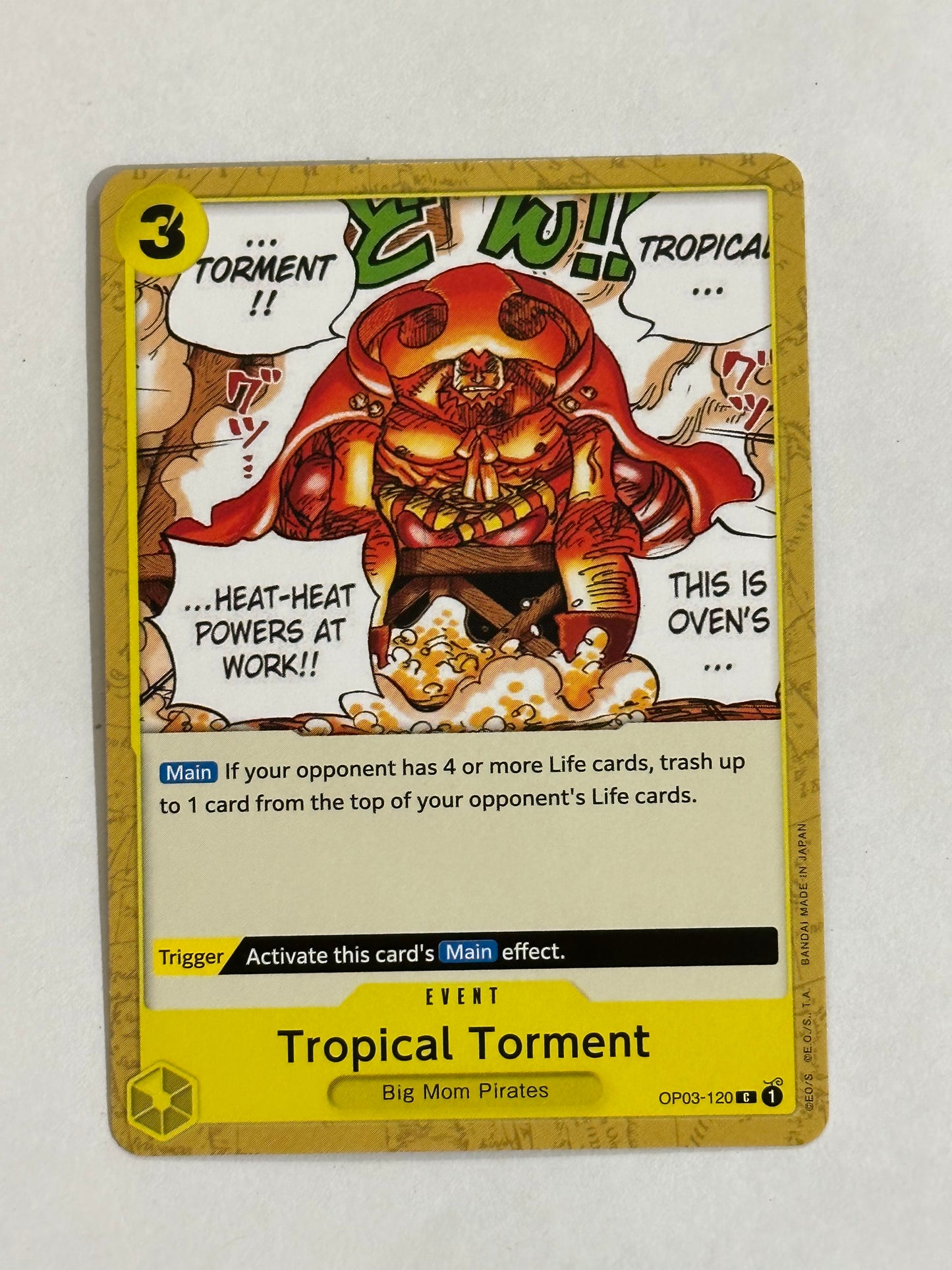 One Piece TCG Event Tropical Torment OP03-120 English