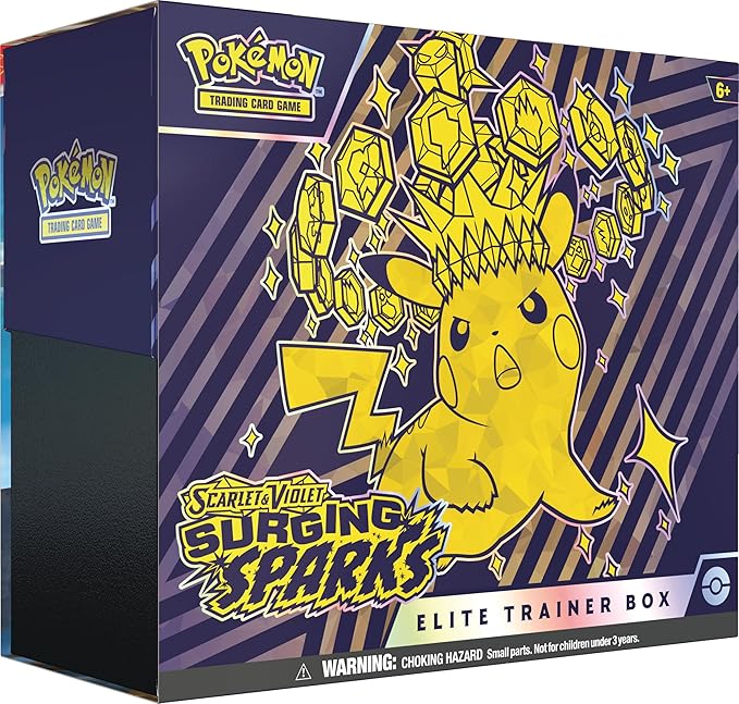 Pokémon TCG: Scarlet & Violet—Surging Sparks Elite Trainer Box &  Pokemon Center Ver.