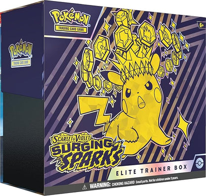 Pokémon TCG: Scarlet & Violet—Surging Sparks Elite Trainer Box &  Pokemon Center Ver.
