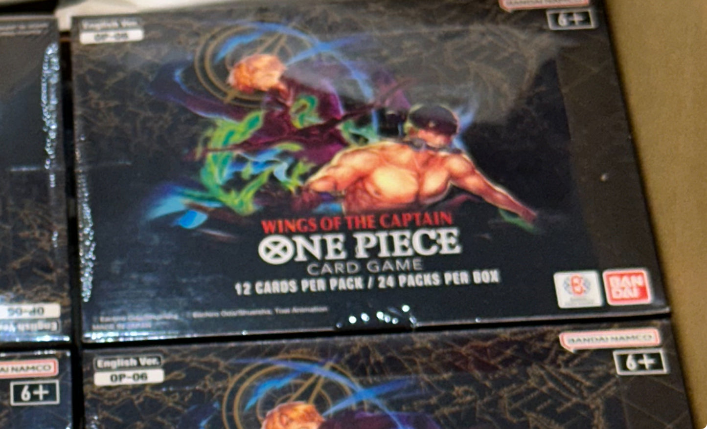 One Piece | OP-06 | Wings Of The Captain Booster Box ENGLISH Sealed ( or packs )