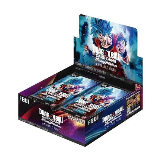Fusion World 01 - Awakened Pulse Box FB01 of 24 Packs - Dragon Ball Super Card Game (ENG)