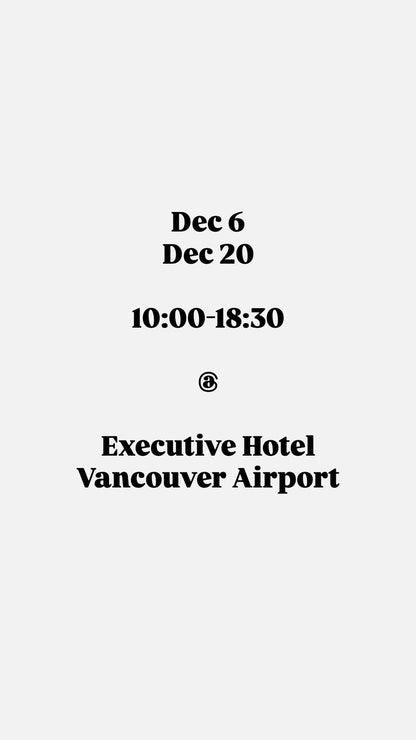 Dec 6 (Sat) : Collectors Fest @ Hotel Executive Vancouver Airport