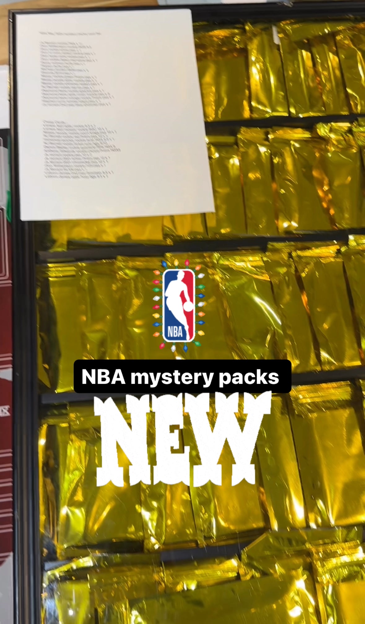 NBA Mystery Pack List