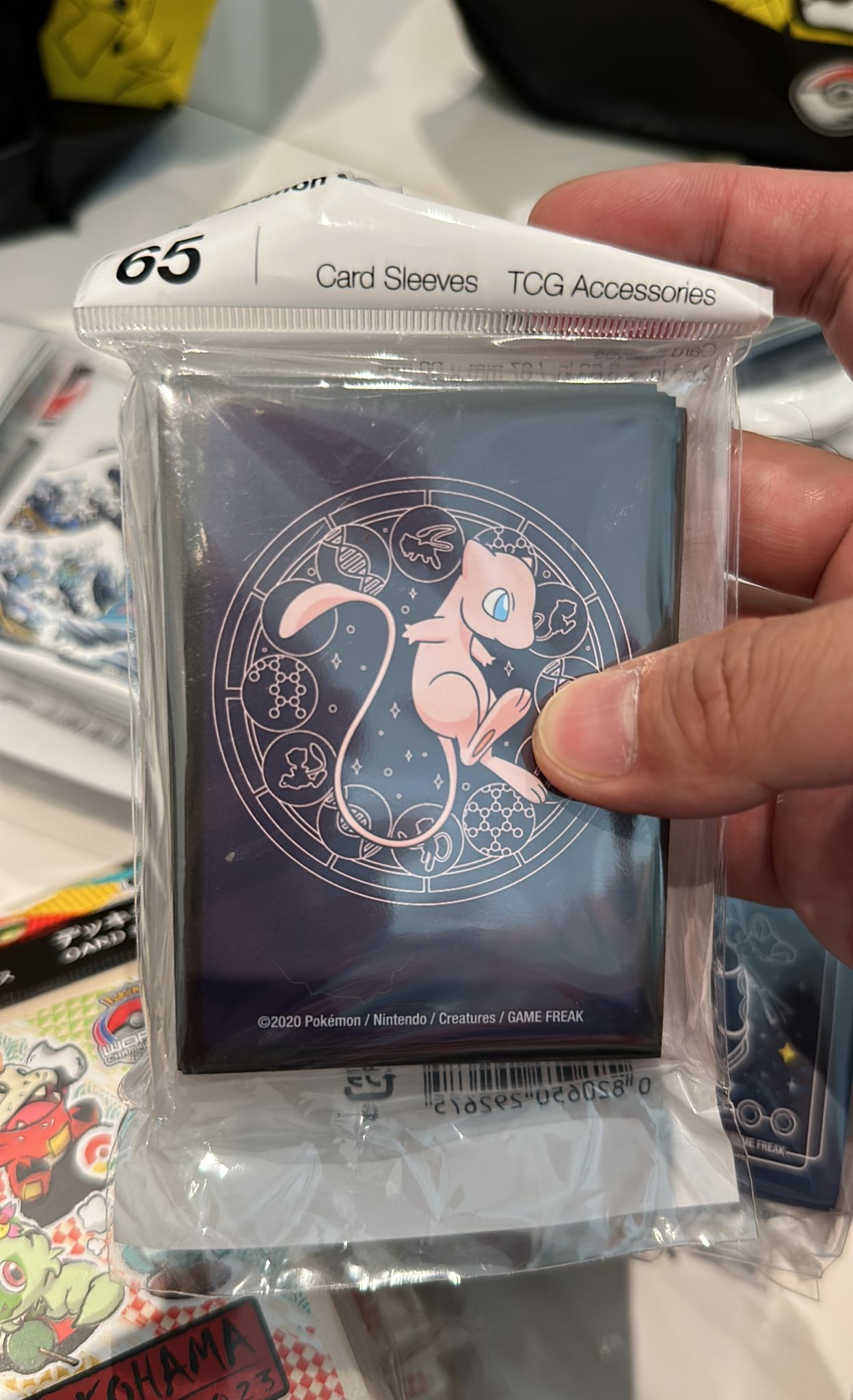 Pokémon 2023 Mew Horoscope card sleeves