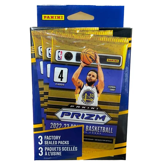 2022-23 Panini Prizm NBA Basketball 3PK Hanger Box