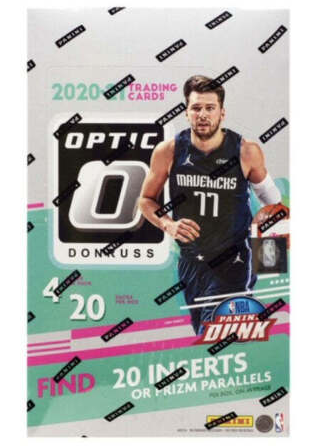 2020/21 Panini Donruss Optic Basketball Retail 20-Pack Box