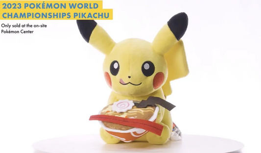 2023 Pokémon World Championships Pikachu Plush