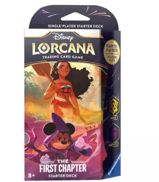 Disney Lorcana: The First Chapter: Starter Deck - Amber / Amethyst