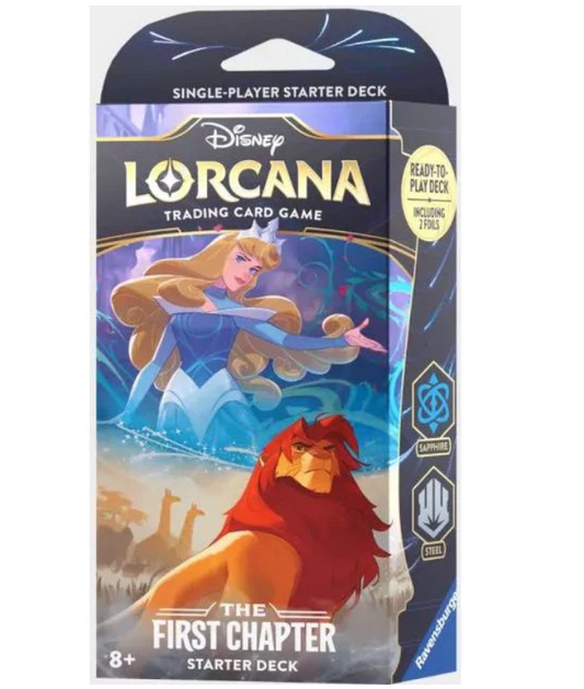 Disney Lorcana: The First Chapter: Starter Deck - Sapphire / Steel