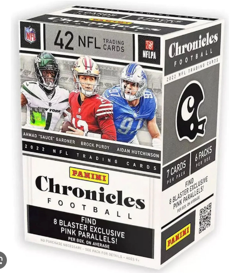 2022 Panini Chronicles NFL Football Blaster Box