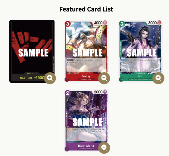 Tournament Pack Vol. 2 - One Piece Promotion Cards (OP-PR)