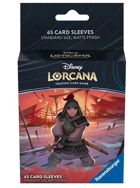 Disney Lorcana Sleeves - Standard Size - 65ct - Mulan