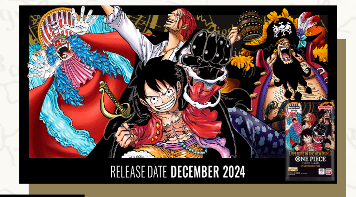 emperor in the new world booster box One Piece Card Game Players can use the new cards to strengthen a wide variety of existing decks One Piece OP-09 Emperors in
