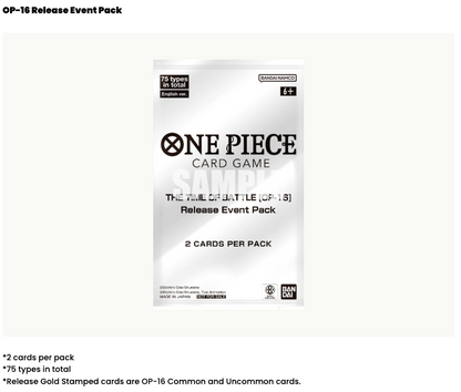 OP16 Release Event ( Jun 8, 10 )