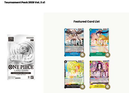 One Piece Store Tournament 2026 Vol. 3