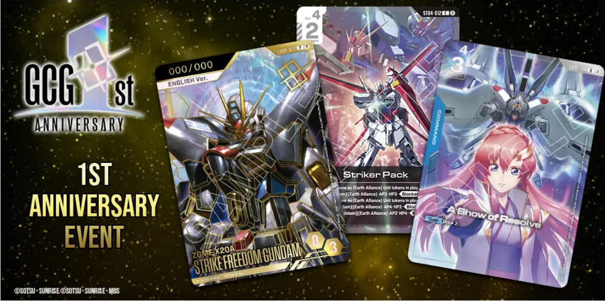 Gundam 1st anniversary event