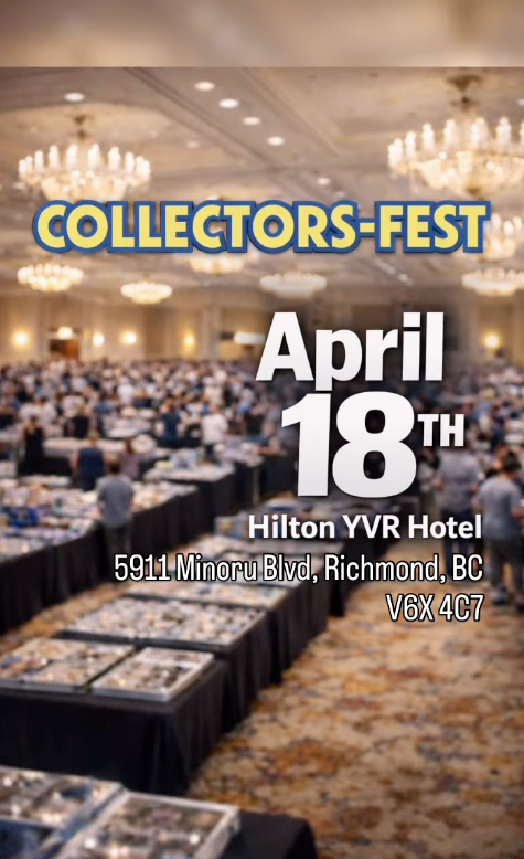 April 18 , 2026 (sat) : Collectors Fest @ HILTON GRAND BALLROOM Hotel