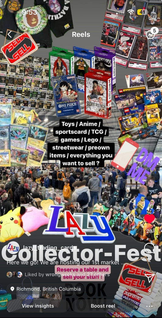 Lazy Summer Collector-Fest Table Reservation