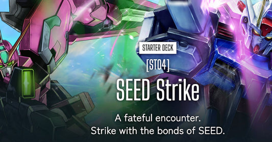 (PRE ORDER) GUNDAM CG ST-04 SEED STRIKE STARTER DECK