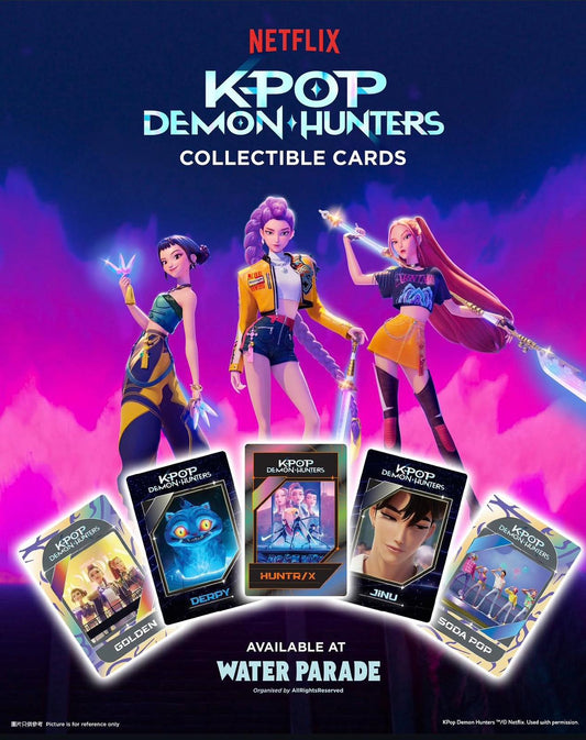KPOP Demon Hunters WATER PARADE 2025 Collectable cards
