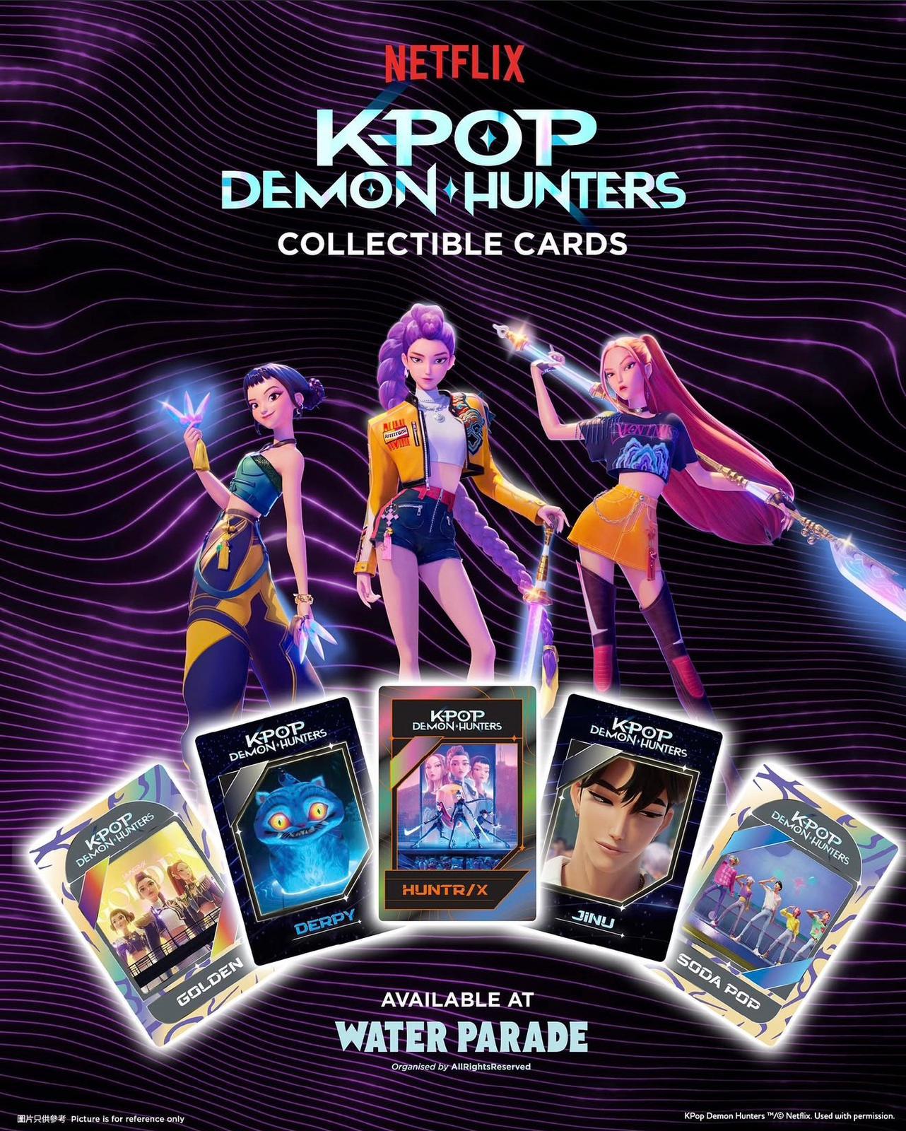 KPOP Demon Hunters WATER PARADE 2025 Collectable cards