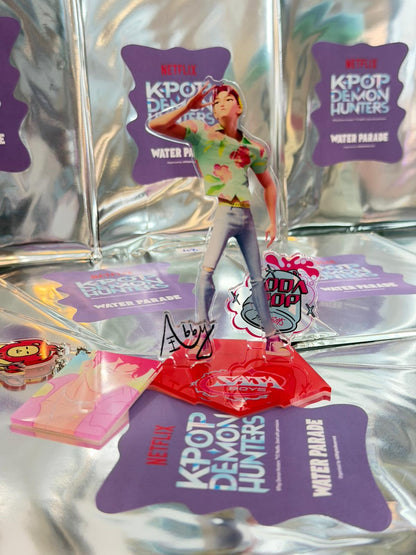 KPOP Demon Hunters WATER PARADE 2025 Acrylic Stand Keychain (Set)