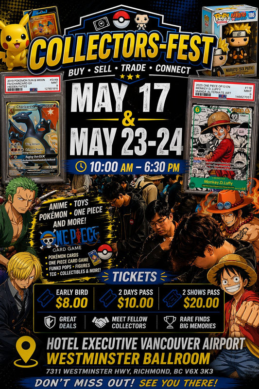 May 17 / May 23-24 Collectors_Fest @ Hotel Executive Vancouver Hotel !