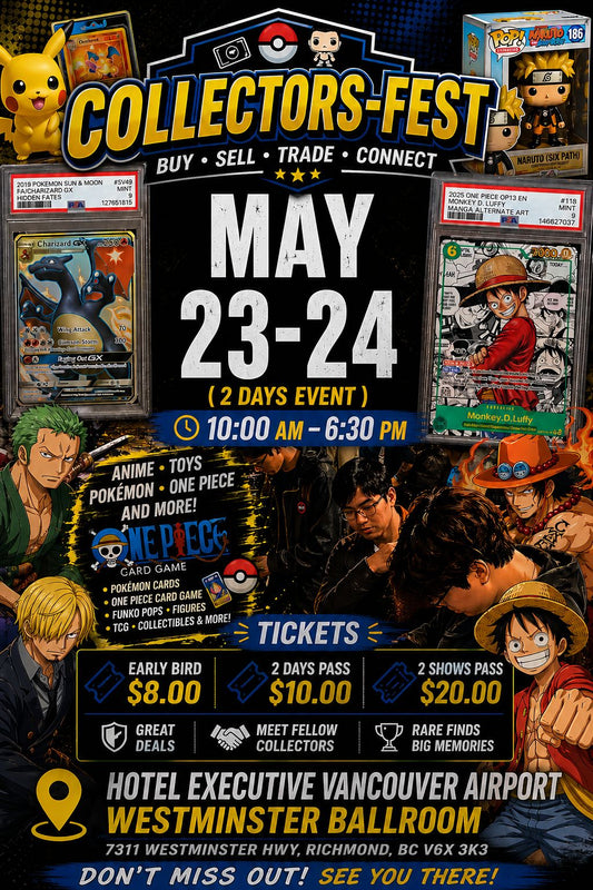 May 23-24 Collectors_Fest @ Hotel Executive Vancouver Hotel !