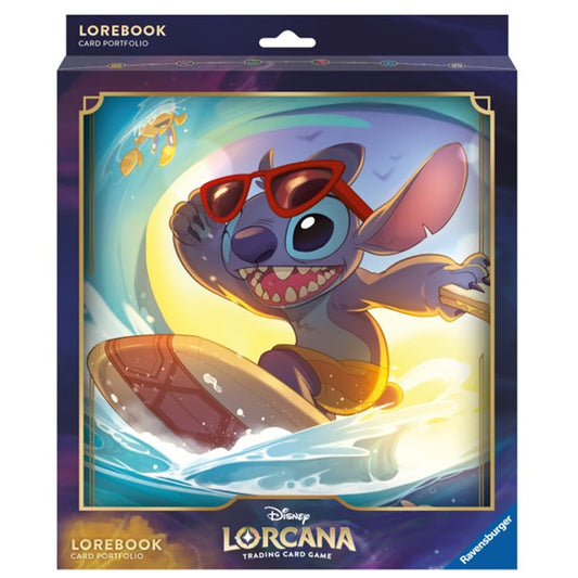 Lorcana Trading Card Game: Lorebook Card Portfolio 10 pages - Stitch