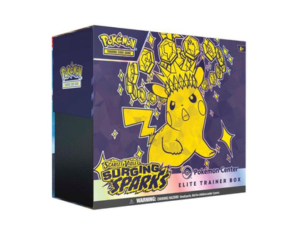 Pokémon TCG: Scarlet & Violet—Surging Sparks Elite Trainer Box &  Pokemon Center Ver.