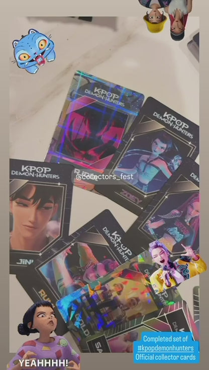 KPOP Demon Hunters WATER PARADE 2025 Collectable cards