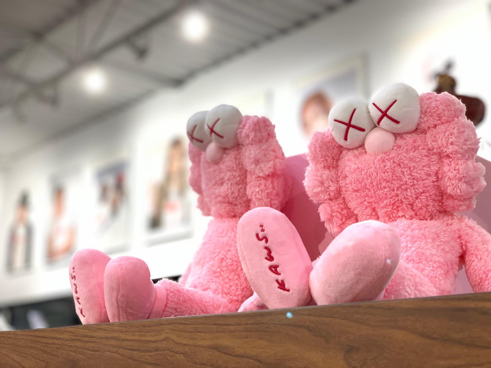 KAWS Pink BFF Plush Toy – Lazy Trading Cards