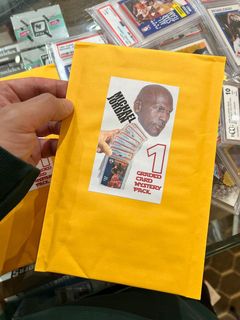 Michael Jordan graded card mystery pack