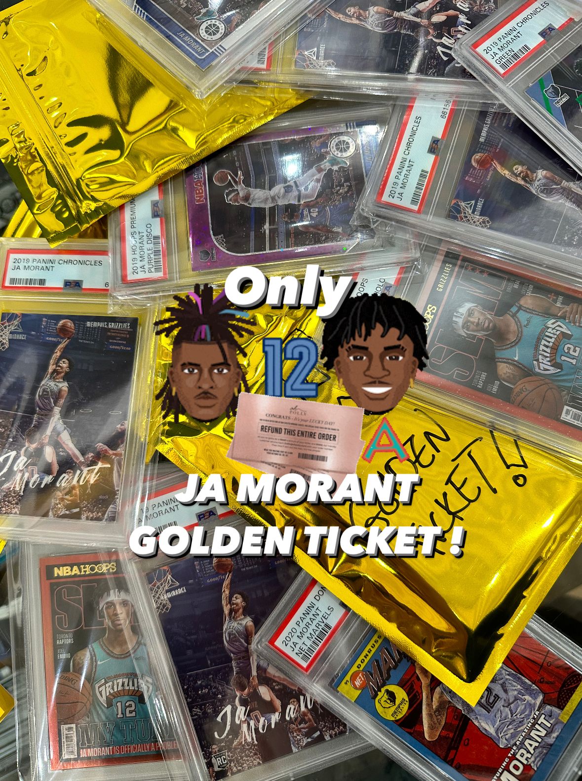 Ja Morant Golden Ticket Raffle (Limited Time Only)