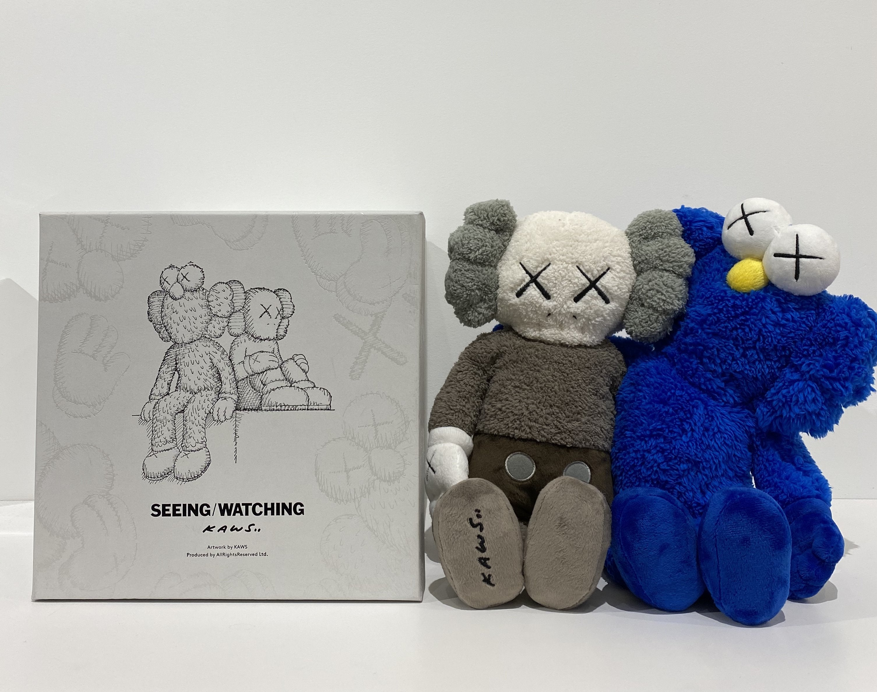 KAWS Seeing/Watching Limited Edition 16” Plush