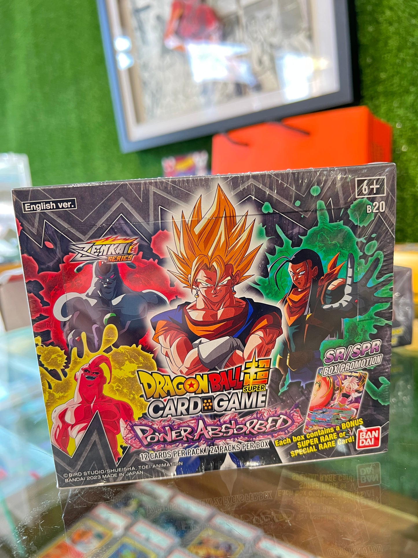 DRAGON BALL SUPER - ZENKAI SERIES 3 - POWER ABSORBED BOOSTER BOX DRAGON BALL SUPER - ZENKAI SERIES 3 - POWER ABSORBED BOOSTER BOX
