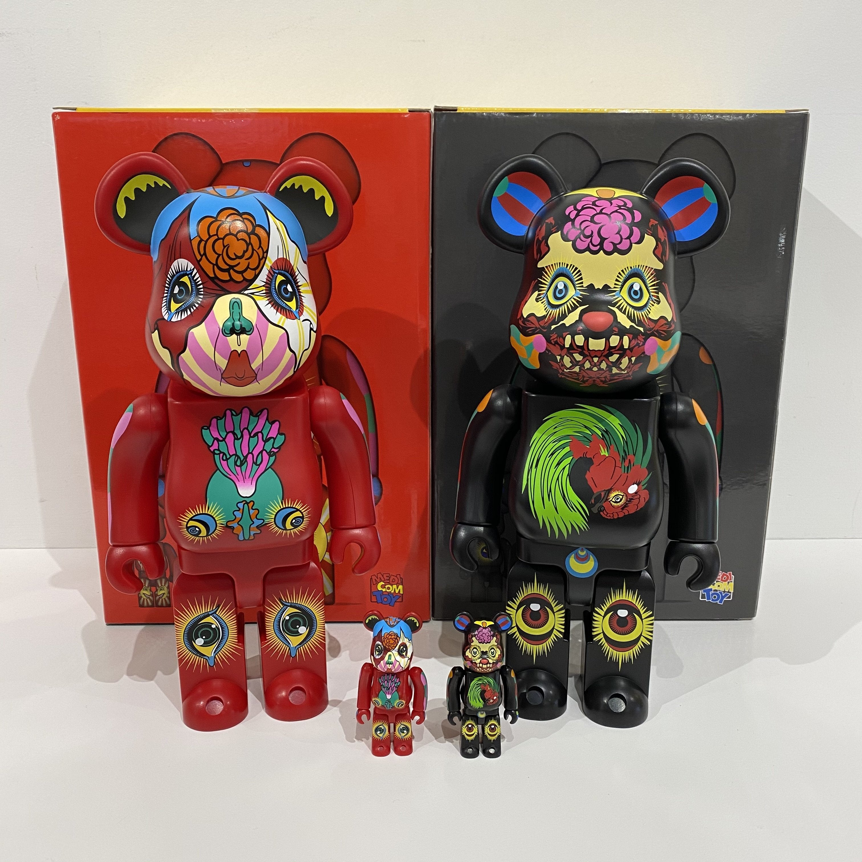 Be@rbrick Keiichi Tanaami 100% & 400% Set