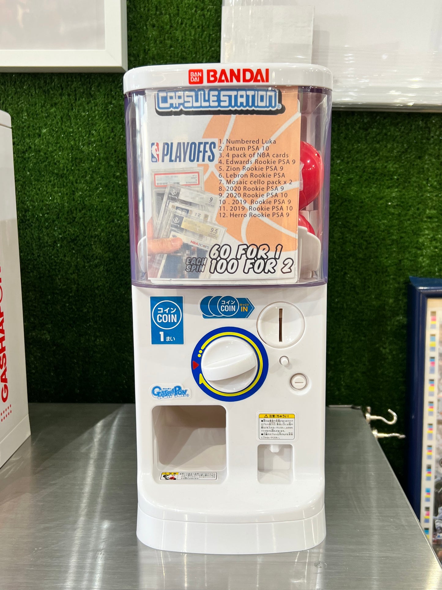 *NBA PlayOff Mystery card capsule station may6 , $60 / $100