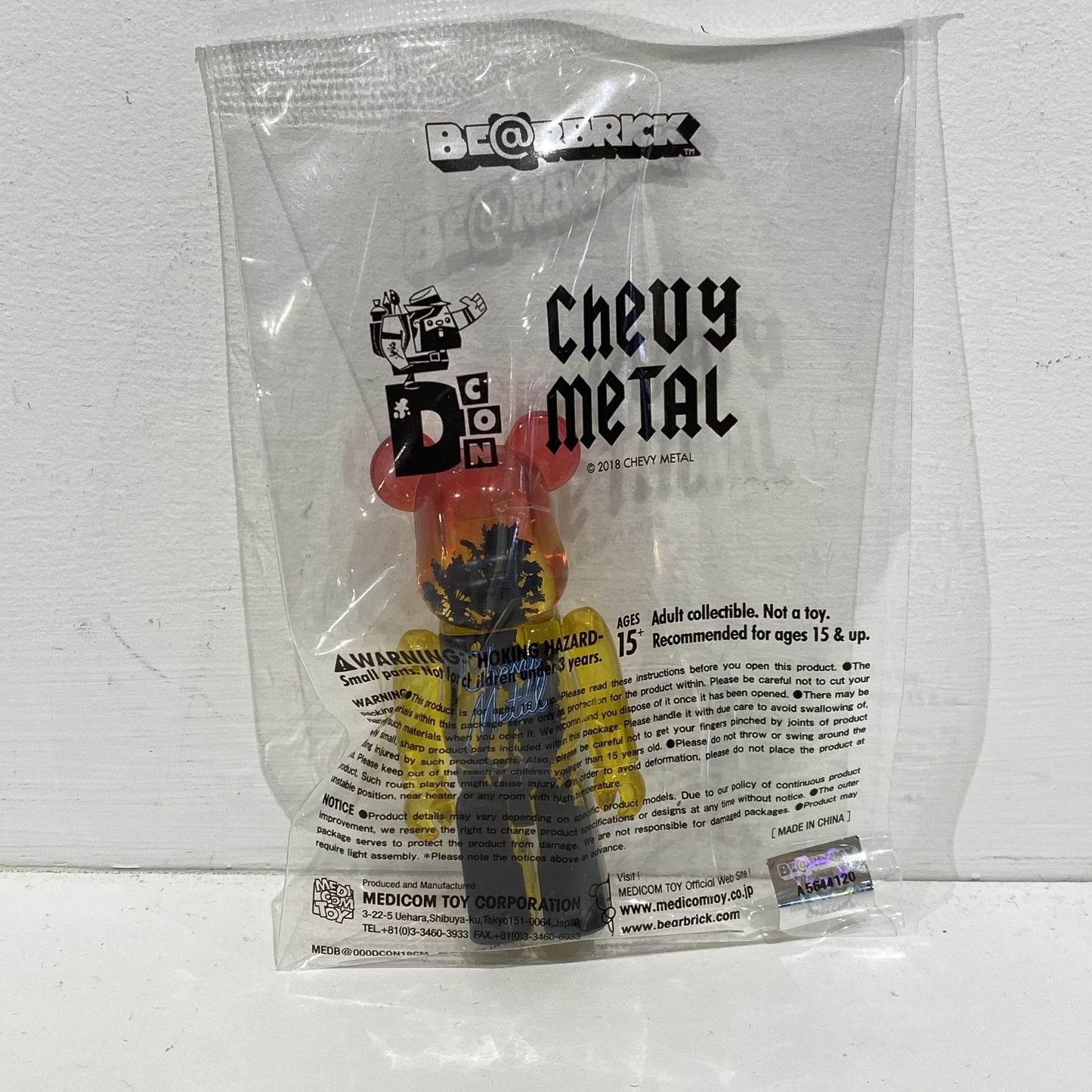 Chevy Metal D-Con Exclusive 100% Be@rbrick
