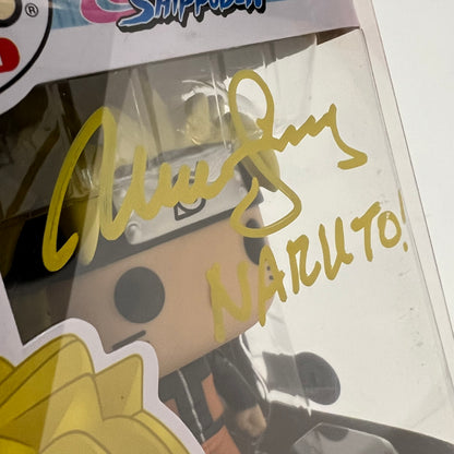 Funko Pop! Naruto Shippuden - Naruto #71 signature with Maile Flanagan