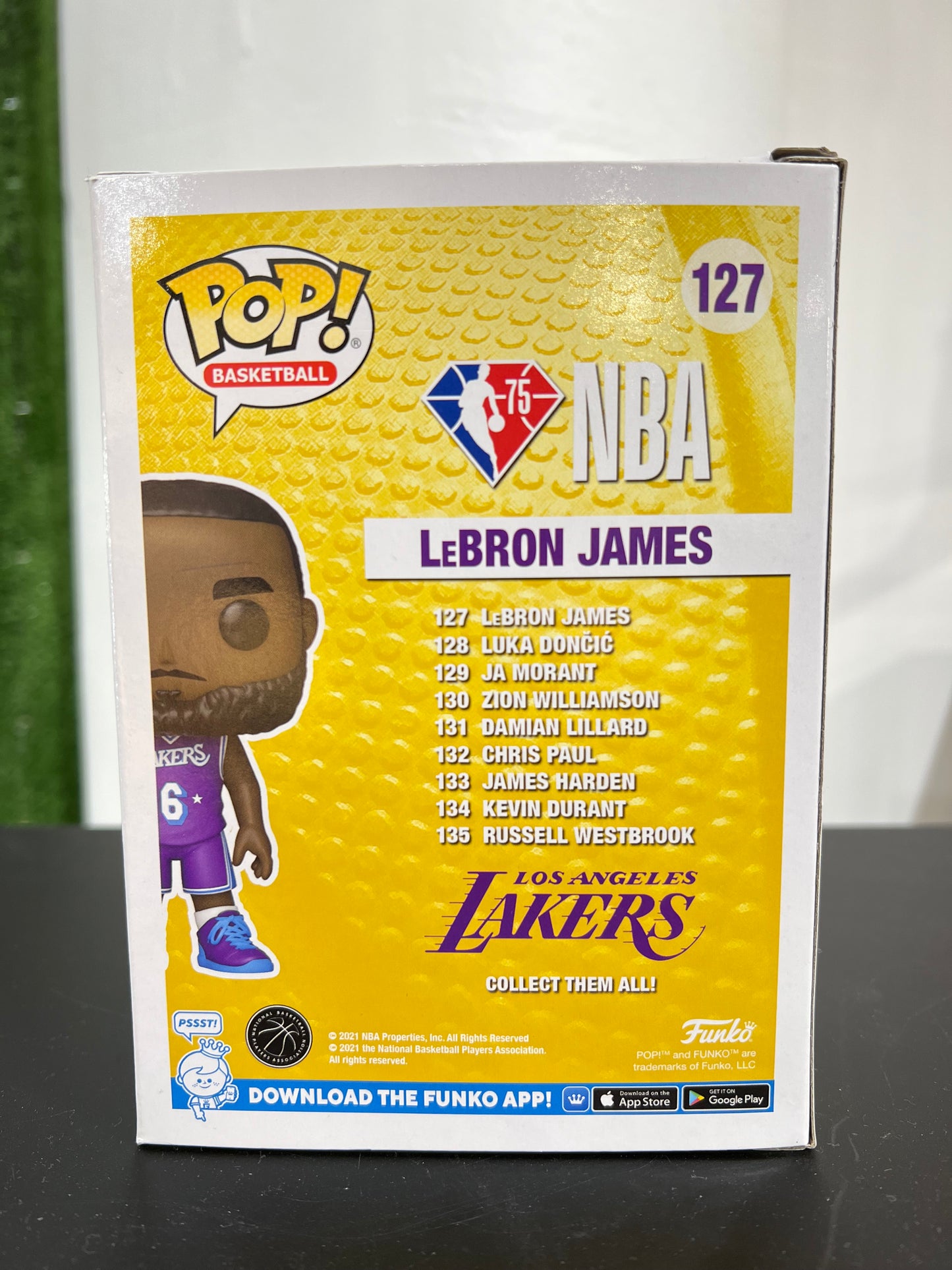 Funko Pop!127 Lakers Lebron James