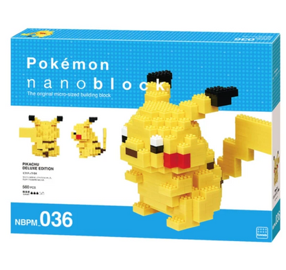 Pokemom Pikachu x Nanoblock Deluxe Edition