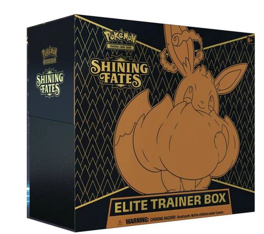 2021 Pokemon TCG Sword & Shield Shining Fates Elite Trainer Box