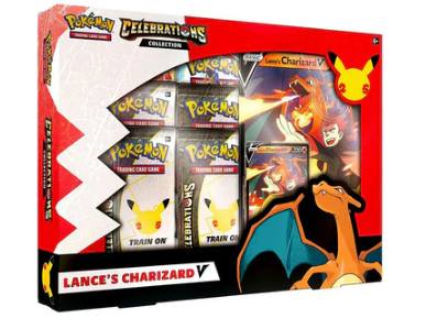Pokémon TCG 25th Anniversary Celebrations Lances Charizard V