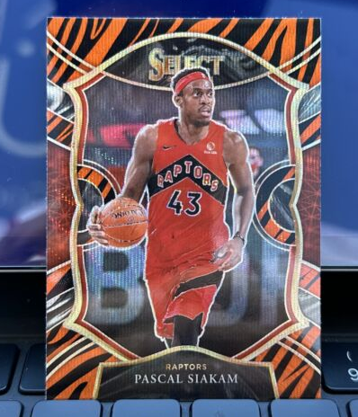 2021 Select TIGER STRIPE Pascal Siakam SSP #46 Toronto Raptors Case Hit 🔥