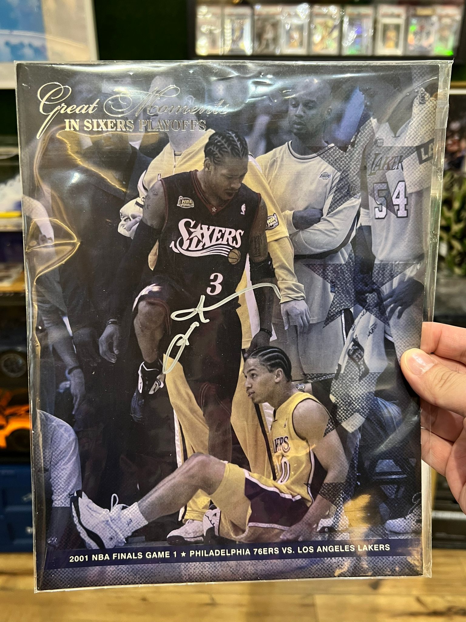 2001 NBA PLAYOFF アイバーソン VS カーター Tシャツ - バスケットボール